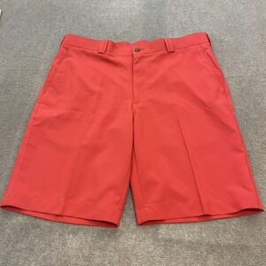 PGA Tour Golf Shorts Mens 36 Flat Front Performance Lightweight Polyester